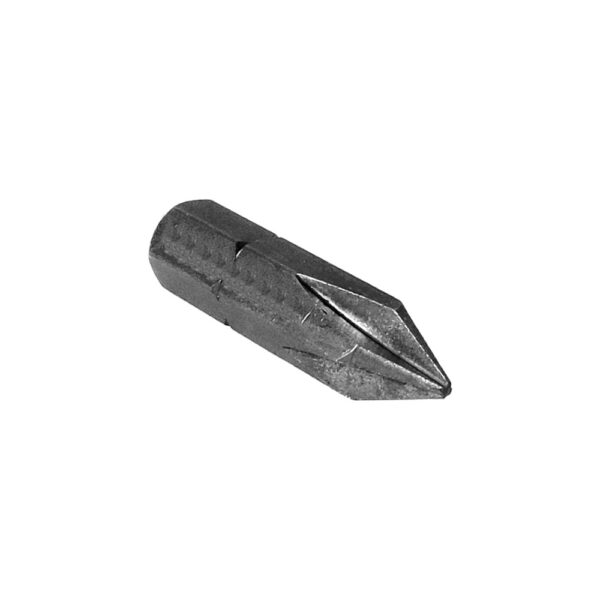 Zephyr #3 Phillips 1/4'' Hex Shank Insert Bit D1223AM | Overall Length 1'' | For Screw Recess Type Aircraft, Machine Screws